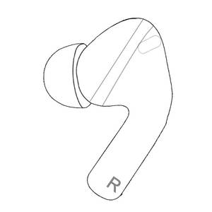 lot 4164 image: Original Earbud A2083 for Right Apple Airpods Pro 1st Gen Earbud,Replacement for iPod Pro 1st Generation,Compatible with OEM AirPod Pro Charging Case A2190, A2084,Single Right Ear Side Only(A2083)