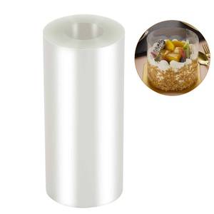 lot 4200 image: Cake Collars 12 x 394inch (5.9 mil thick) Transparent Acetate Sheets Rolls for Baking Surrounding Edge Decorating