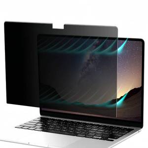 lot 6179 image: XINDERS Privacy Screen for Macbook Air 13.613 Inch (2022-2026, M2, M3, M4, M5), Removable Matte Anti Glare Blue Light Protector Private Security Filter for 13.6 inch Mac Laptop Computer, 1-Pack