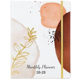 lot 6194 image: 2026-2028 Monthly Planner - Jul. 2026 - Jun. 2028, Large 11ftft x 8.5ftft, 2 Year Monthly Calendar 2026-2028, 24 Months Planner, Inner Pocket, Elastic Closure