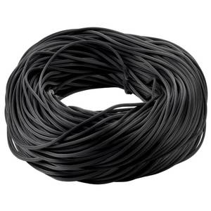 lot 6206 image: Window Screen Spline 250ft Screen Door Retainer Spline Black Window Screen Rubber Cord Repair Spline for Replacing and Installing Door Window Screens (0.125 Inch)