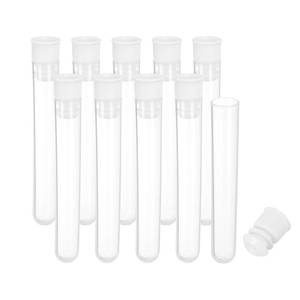 lot 6231 image: PATIKIL 3in Length Plastic Sewing Needle Storage Holder, 10 Pcs Portable Matte Embroidery Needle Pin Toothpick Storage Tubes Case for Craft Knitting, White