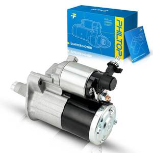 lot 6239 image: PHILTOP New Starter Motor 19026N Compatible with 2007-2010 Sebring,2007-2008 Pacifica,2008-2010 AvengerTown and CountryGrand Caravan,2009-2010 JourneyRoutan 12V 1.2KW10 Teeth CW 04608800AE