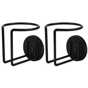 lot 6244 image: A2 Pack Magnetic Cup Holder, Durmmur SUS 304 Stainless Steel Magnetic Cup Caddy, Magnetic Drink Holder for Tractor Mower Truck School Bus Refrigerator Treadmill, Magnet Can Holder on Metal Surface
