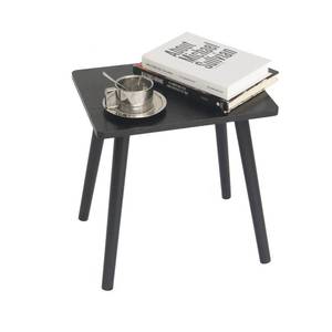 lot 6248 image: AWASEN Side Table, Small Black End Table for Living Room Bedroom Office Small Spaces, Modern Accent Side Table Nightstand with Solid Wood, Easy Assembly, (Black)