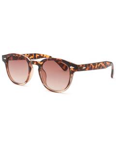lot 6270 image: Pro Acme Vintage Retro Round Sunglasses for Women Men Trendy Tinted Colored UV400 Sun Glasses 55MMleopard teagradient lens
