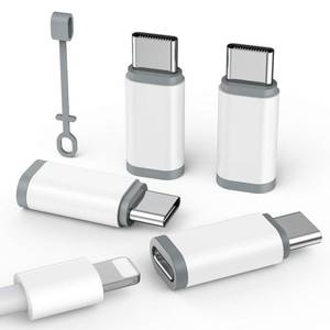 lot 6298 image: 4 Pack Lightning to USB C Adapter for iPhone 151617 Pro MaxPlus,Samsung S24S25, Pixel, Nintendo Switch, USB Type C to Lightning Cable Connector for iPhone 1716 Charger- (Not for HeadphonesOTG)