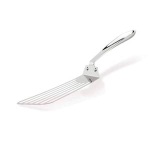 lot 8209 image: All-Clad Specialty Stainless Steel Kitchen Gadgets Slotted Turner Kitchen Tools, Kitchen Hacks Silver