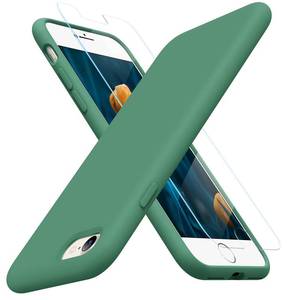 lot 8214 image: Miracase Compatible with iPhone 15 Case, Soft Anti-Scratch Microfiber Lining, Liquid Silicone Case Gel Rubber Shockproof Drop Protection Phone Case for iPhone 15, Matcha Green