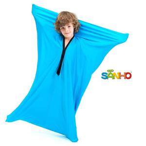 lot 8248 image: SANHO Sensory Sock Body Sock,Medium,Perfect for Children with Sensory Processing Disorder,Updated Version,Bright Blue