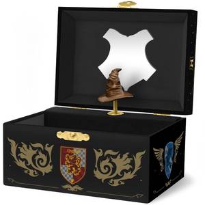 lot 8281 image: Mini Treasures Harry Potter Jewelry Box for Girls - Musical Jewelry Box with Spinning Figurine, Harry Potter Toys for Kids Ages 3-7 - 6 x 4.7 x 3.5 in