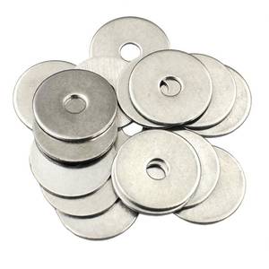 lot 10464 image: DGOL 120 pcs #8 x 34 inch 304 Stainless Steel Fender Washer, Outer Diameter 34 inch Flat Washers
