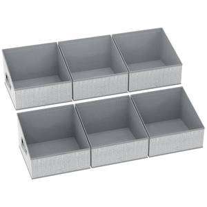 lot 10473 image: DIMJ Closet Storage Bins - Fabric Storage Baskets for Shelves, Collapsible Closet Organizers and Storage with Handles, Trapezoid Shelf Organization Storage Cubes for Purse, Toys, Books, Towel, Socks