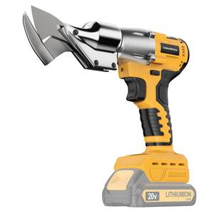 lot 14002 image: Cordless Sheet Metal Cutter Brushless for De-walt 20v Max Battery(Tool Only), Metal Shears 360 Degree Pivoting Head, Electric Metal Scissors for Cutting Stainless Sheet, Metal, Iron, 221 Ft-Lbs