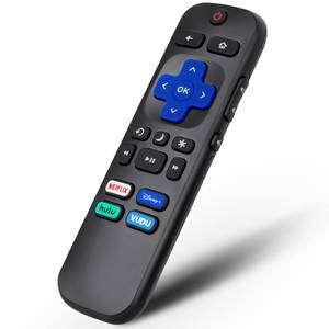 lot 14026 image: Remote Control for Hisense-TCL-Onn-Sharp-Philips-Westinghouse-Insignia-Element Roku TV Remote Replacement