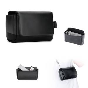 lot 14407 image: JJC Leather Camera Case Bag for Ricoh GR IV GR III GR IIIx HDF Monochrome Sony RX100 VII VI Canon G7 X Mark III Lumix ZS99 Compact Digital Camera, Travel Pouch with Magnetic Closure - Black