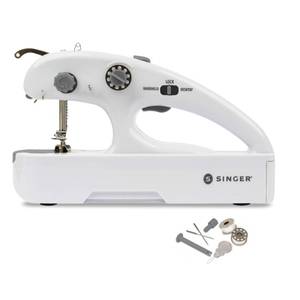 lot 14408 image: SINGER Stitch Quick  Portable Cordless Mending Machine Bundles (Two Thread Stitch Quick )