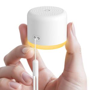 lot 14453 image: SMILEBOP White Noise Machine with Night Light, 18 Soothing Sounds Portable Sound Machine for Baby Adults, Mini Travel Sound Machine for Sleeping with Memory Timer, Office Hotel Gift