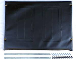 lot 14463 image: 24 inch wheelchair seat replacement,Heavy-Duty wheelchair seat replacement 24x18,Vinyl Seat Upholstery,Embossed,Replacement parts, WHardware,Suitable for K7,Bariatric Sentra EC wheelchairs(1Ea,Black)