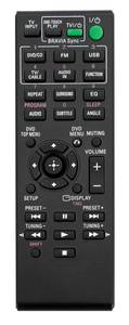 lot 14480 image: New RM-ADU138 Replaced Remote fit for Sony DAV-TZ140 HBD-TZ140 DAV-TZ150 HBD-TZ145 DAV-TZ145 AV-RZ130 DAVTZ150 HBDTZ145 DAVTZ145 AVRZ130 DAVTZ140 HBDTZ140 Audio Vidio AV System RM-ADU101 DAV-TZ135