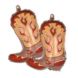 lot 14485 image: Wild West Party Decor - Western Theme Baby Shower and Bachelorette Party Supplies - 2 Pcs