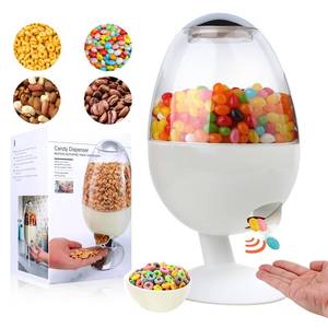 lot 15294 image: 12inLarge Automatic Candy Dispenser Machine,Vintage Motion Activated Candy Dispenser Touch Free,3 Distribution Options Desktop Auto Candy Dispenser for Office Desk,Home,Party