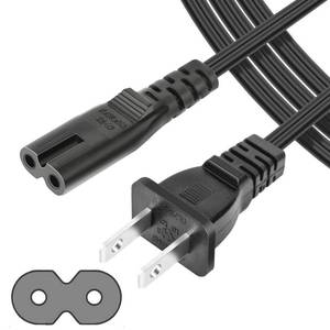lot 16013 image: Kimaru TV Power Cord for Samsung LG TCL Sony LED LCD Insignia Sharp Toshiba JVC Hisense Electronics (4Ft Cable)