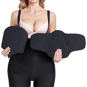 lot 16450 image: PAZ WEAN 2 Pieces Set Lipo foam Belly Ab Faja Abdominal and Back Compression Board Post Surgery Liposuction 360 Bbl Tummy Tuck Recovery