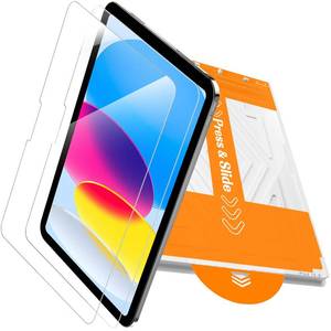 lot 16451 image: PandaShield 2 Pack for iPad 11th10th Gen.(A16 20252022,1110.9 inch)9H Tempered Glass Screen Protector with Easy-Install12FT Grade ShatterproofApple Pencil Compatible,HD Clarity,Scratch Resistant