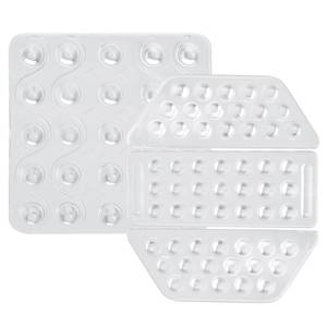 lot 16473 image: Sfcddtlg 2 Sets Snowboard Stomp Pads-3D Clear Anti-Slip Stomp Pad Mat for Provides Extra Grip to Enhance Your Snowboarding Experience