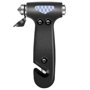 lot 16479 image: COFSODI Gadgets Inside the Car Emergency Kit, Seat Belt Cutter and Window Breaker, Roadside Emergency Car Kit, Car Supplies for Women in Emergencies, Tool to Break Car Window and Cut Seat Belt, Black