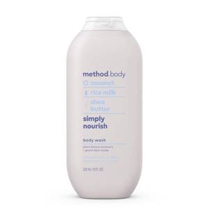 lot 18147 image: Method Body Wash, Simply Nourish, Paraben and Phthalate Free, 18 oz (Pack of 1)
