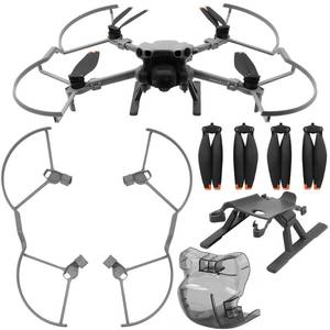 lot 18219 image: Craznick Mini 5 Pro Propeller Guard - 4 Pcs Accessories Set with Blades Landing Gear Foldable Extension Legs Lens Cover Gimbal Protector for DJI Mini 5 Pro Drone