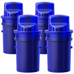 lot 19046 image: Water Filter Replacement Compatible with All PUR, PUR Plus Water Pitcher and Dispenser PPF951K, CRF950Z, PPF900Z, PPT700W, CR-1100C, Effectively Reducing Lead, Chromium, 4 Pack, By DESENRUIS