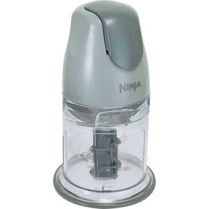 lot 19099 image: Ninja QB900B Master Prep Food Processor Blender with 48 oz Pitcher and 16 oz Chopping Bowl, Perfect for Frozen Blending and Chopping, 400 Watts, Dishwasher Safe, Countertop, Grey (Used)