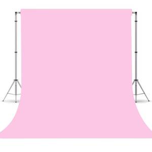 lot 20294 image: Pink Photography Backdrops, Photo Booth Video Shooting Photo Backdrop, Portrait Background for Photography, Photo Studio Pink Backdrops for Photoshoot 10x10ft
