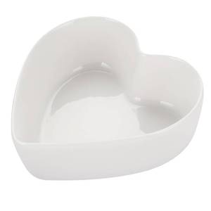 lot 20346 image: WHJY Cute Heart Shaped Bowls, White Candy Dish, Cute Candy Bowl for Valentines Day, Date Night