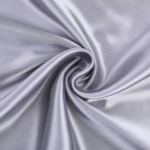lot 20372 image: Satin Fabric by The Yard 60 Inch Wide Soft Silky Charmeuse Satin Fabric Soft Cloth Fabric Bridal Dress, Wedding Decorations, Crafts, Sewing, Draping, DIY Apparel Crafts (Silver Grey, 1 Yard)