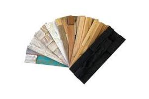 lot 6268 image: Different textured wallpaper panels set of 9