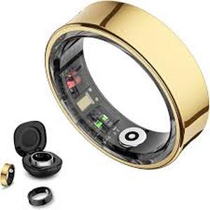 lot 6269 image: Smart Ring Wearable Technology Device with Accessories