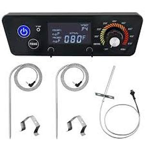 lot 11960 image: P7-340 Digital Pellet Grill Temperature Controller with Probe