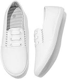 lot 12030 image: Shupua Women�s Canvas Slip On Sneakers Size 7