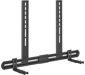 lot 1608 image: USX MOUNT Universal Soundbar Mount, Sound Bar TV Bracket for Soundbar with Speaker, Fits 2 Installation Options, Removable No-Slip Base Holder Extends 3.46-6.06
