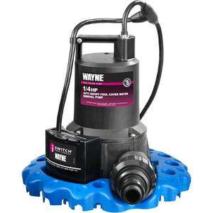 lot 1645 image: WAYNE WAPC250-14 HP Reinforced Thermoplastic Pool Cover Pump - Up to 3,000 Gallons Per Hour - Automatic OnOff Water Removal Pool Cover Pump