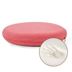 lot 2013 image: BUYUE Memory Foam Seat Cushion, Dia 15 Soft Velvet Round Stool Cushion Anti-Slip Chair Pads, M, Rose Pink