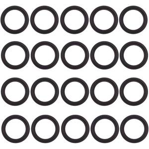 lot 2067 image: DERNORD 1.5 Buna-N (NBR) Sanitary Gasket Fits Tri-Clover Type Ferrule (Pack of 20)