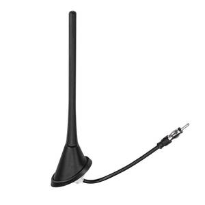 lot 2464 image: Eightwood Car Stereo AM FM Radio Antenna, Universal Roof Mount Antenna Replacement with Mount Base DIN Plug Connector for Vehicle Car Truck Stereo Receiver Head Unit FM HD Radio