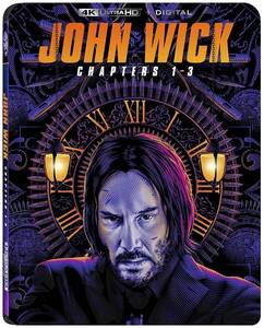 lot 4284 image: John Wick Chapters 1-3 4K UHD