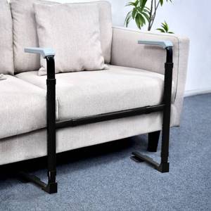 lot 5023 image: Sangohe Mobility Standing Aid Rail for Couch, Stand Assist for Chair, Sit-to-Stand Assist Handle for Elderly, Adjustable Grab Bar for Sofa & Chair with Cushion Support Base (Not for Recliners), 504J