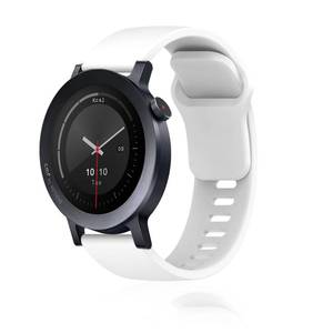 lot 6376 image: NOUKAJU Band for CMF Watch 3 Pro, SmartWatch Replacement Band,Soft Silicone Strap,SmartWatch Accessories,Replacement Strap for CMF Watch 3 Pro(White)